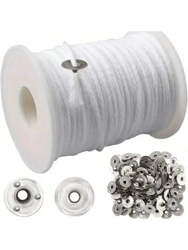 200ft braided wicks candles - 200ft,