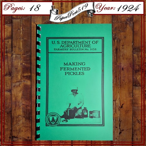 1924 making fermented - making,